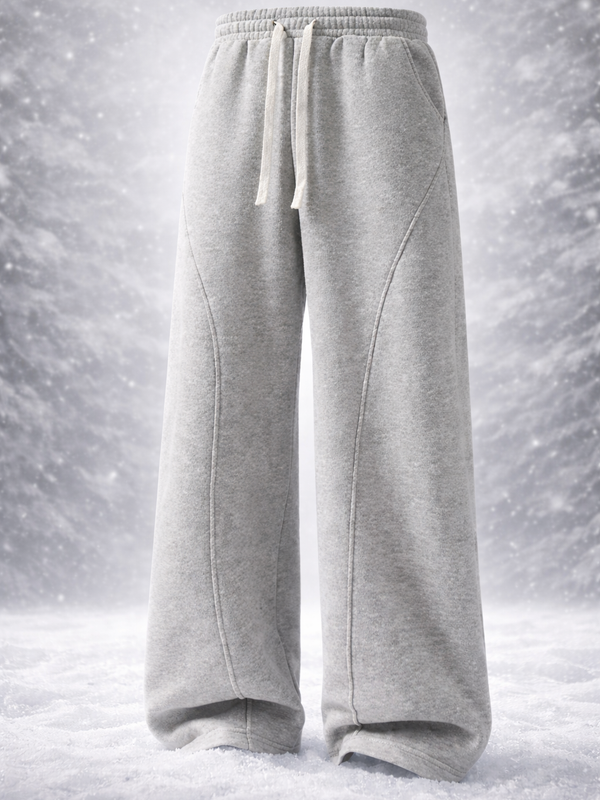 Atlas Unisex Drawstring Pants with Curved Blade Design